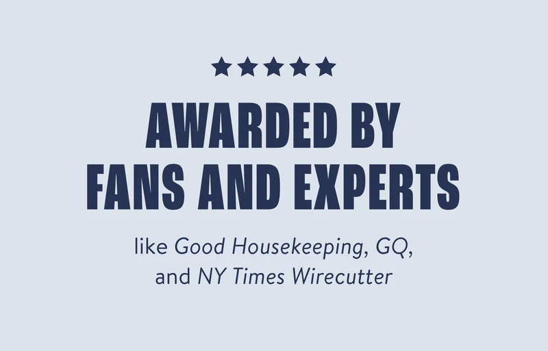 Awarded by fans and experts
