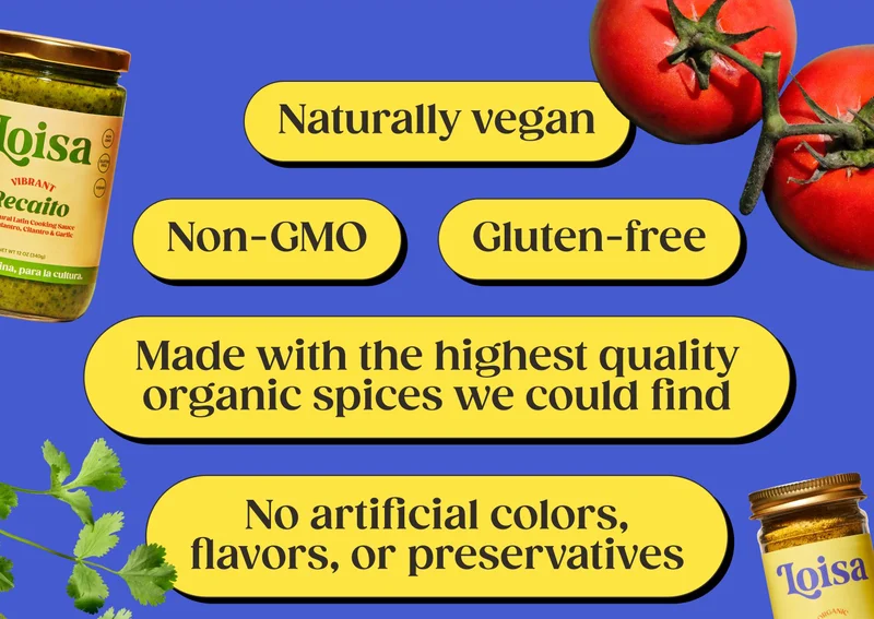 ⭐ naturally vegan ⭐ gluten free ⭐ non-GMO ⭐ no artificial colors, flavors, or preservatives ⭐ made with the highest quality organic spices we could find