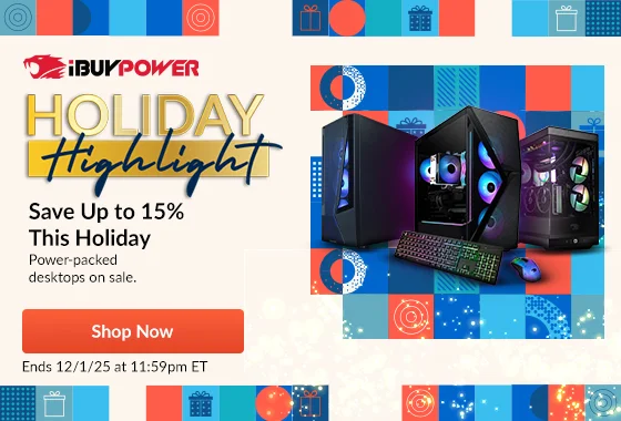 iBuyPower Holiday Highlight | Shop Now