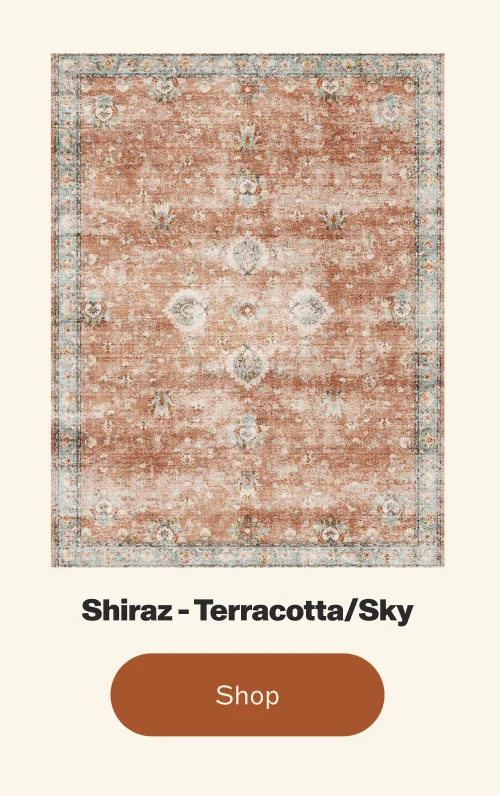 Shiraz - Terracotta/Sky [ Shop ]
