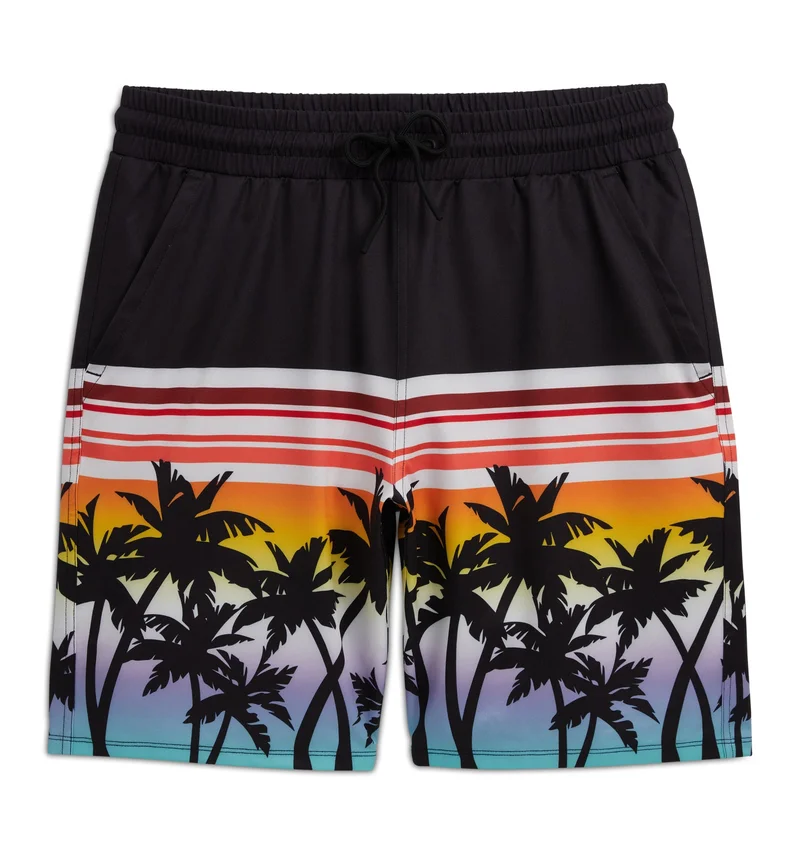 Image of Swim 9" Lined Board Shorts Heavy Weight - Hawaiian Heat