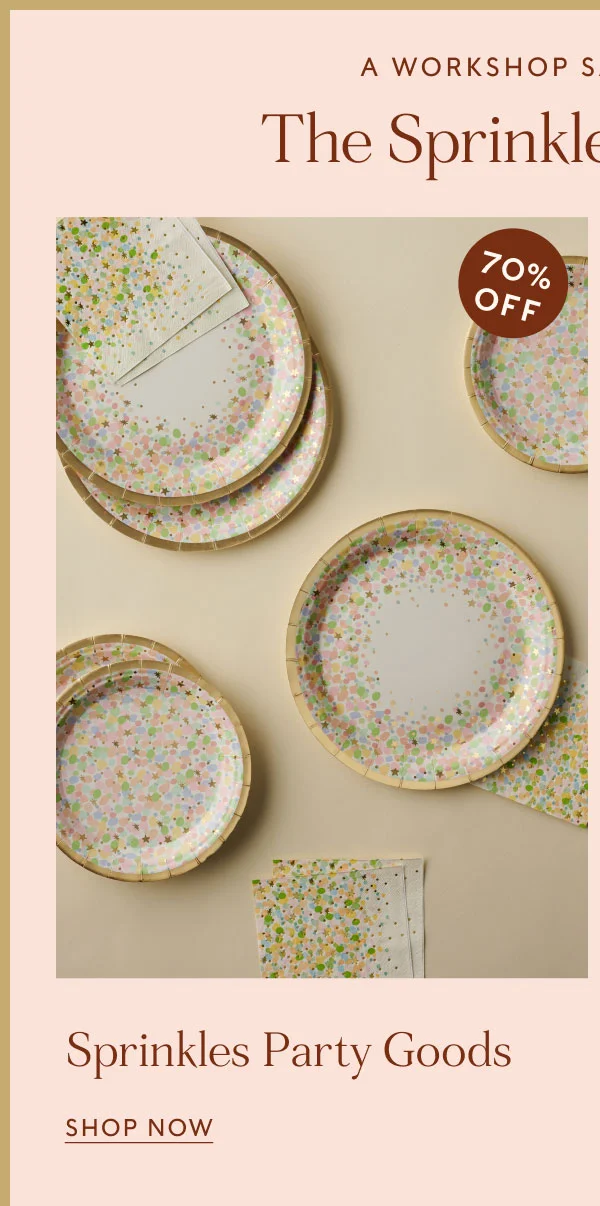 Sprinkles Party Goods