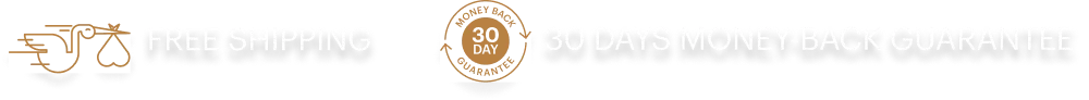 Free shipping and 30 days money-back guarantee