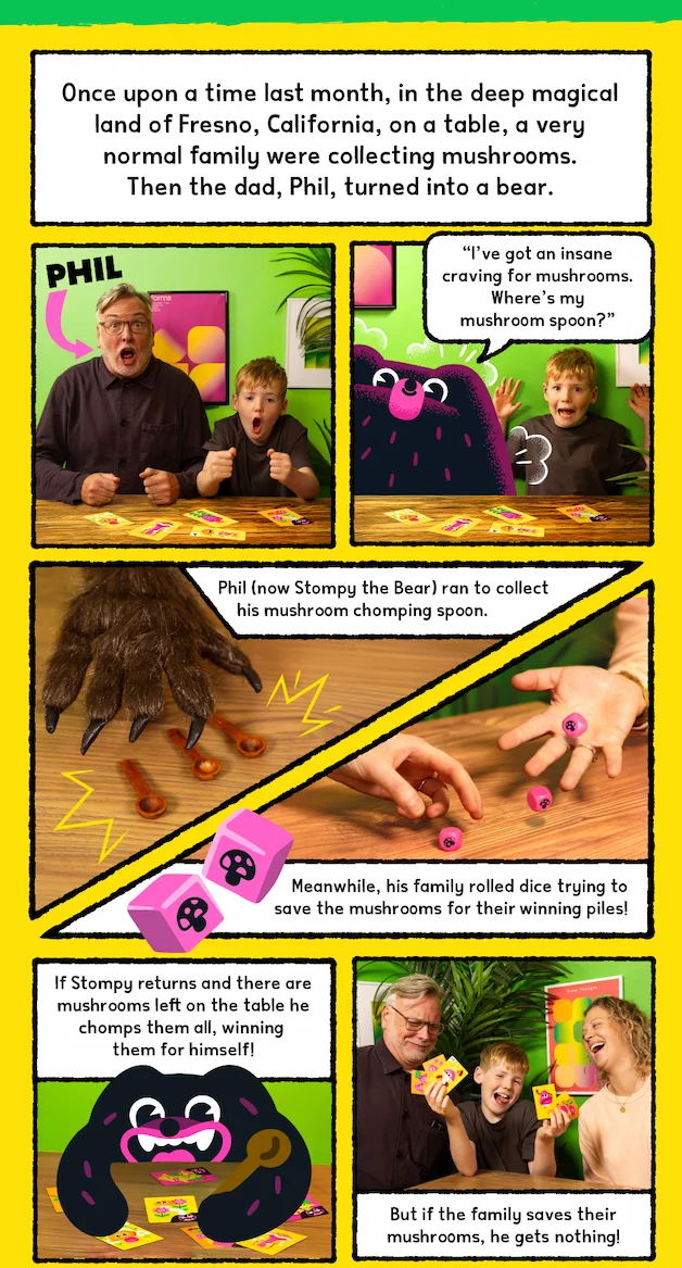 Stomp Stomp Chomp Comic