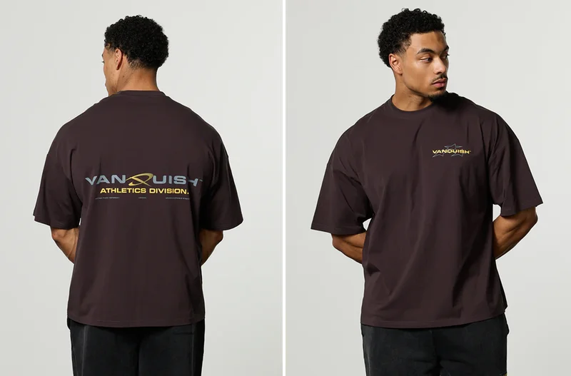 QUICKSTRIKE BLACK BOXY OVERSIZED T SHIRT