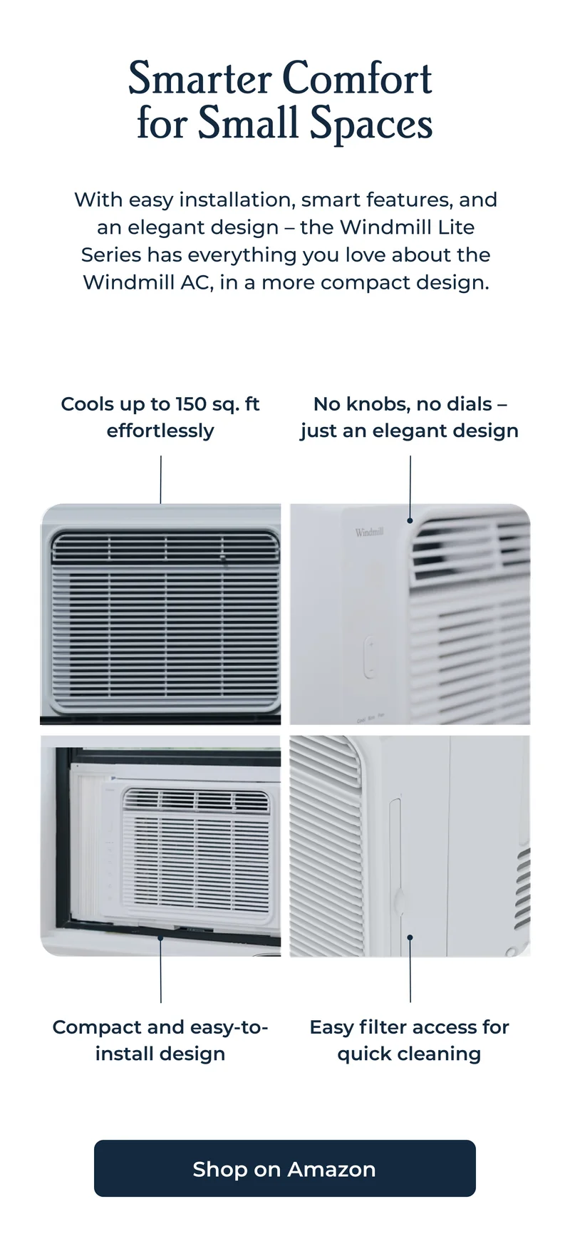 Smarter Comfort  for Small Spaces