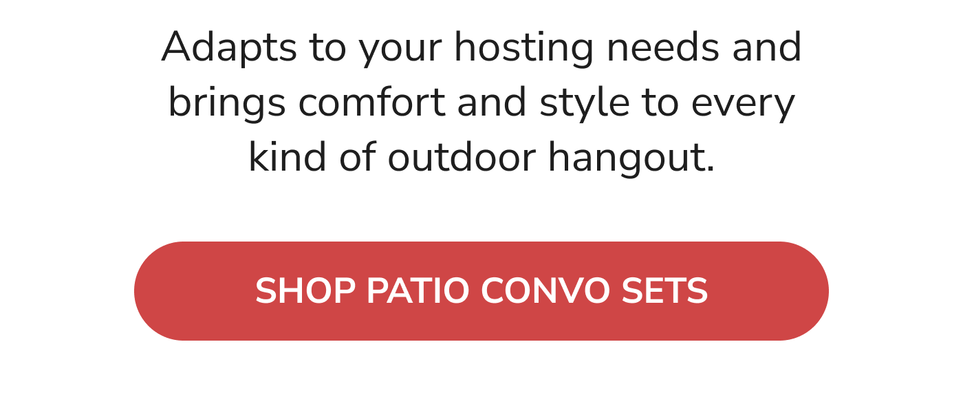 Shop Patio Convo Sets