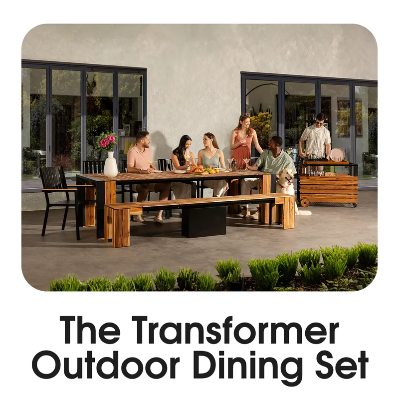 Transformer Outdoor Dining Set