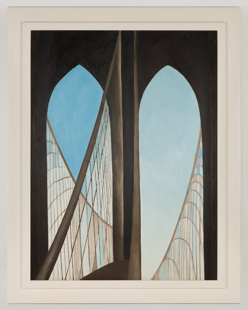 “Brooklyn Bridge” by Georgia O’Keeffe