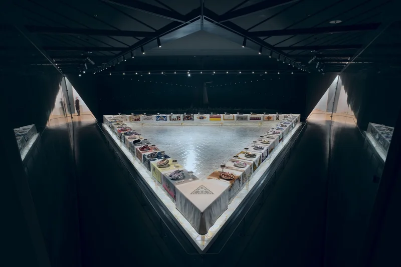 “The Dinner Party” by Judy Chicago