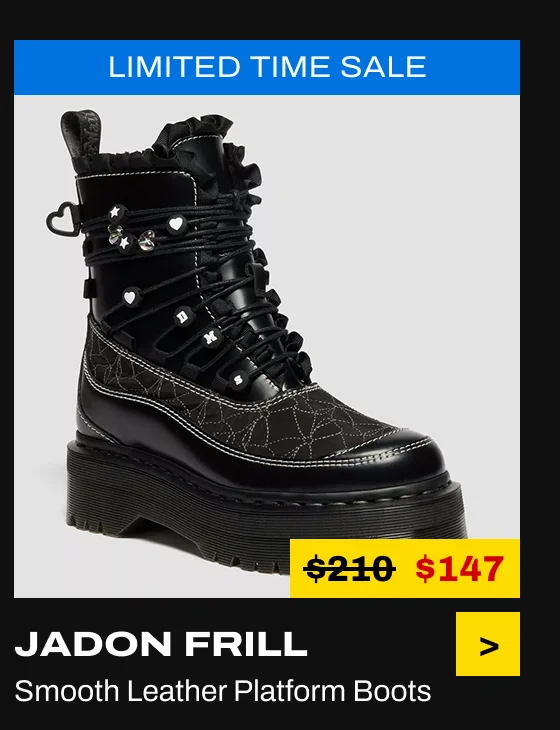 JADON FRILL Smooth Leather Platform Boots