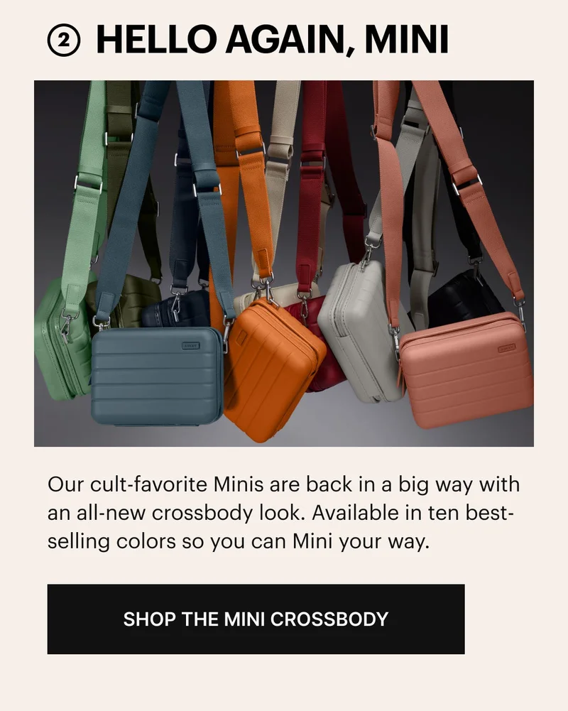 Hello Again, Mini. Our Cult-Favorite Minis are Back in a big way. Shop the Mini Crossbody