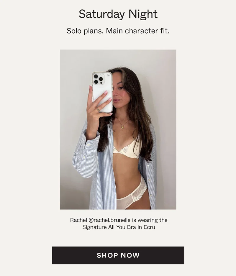 Saturday Night - Signature All You Bra