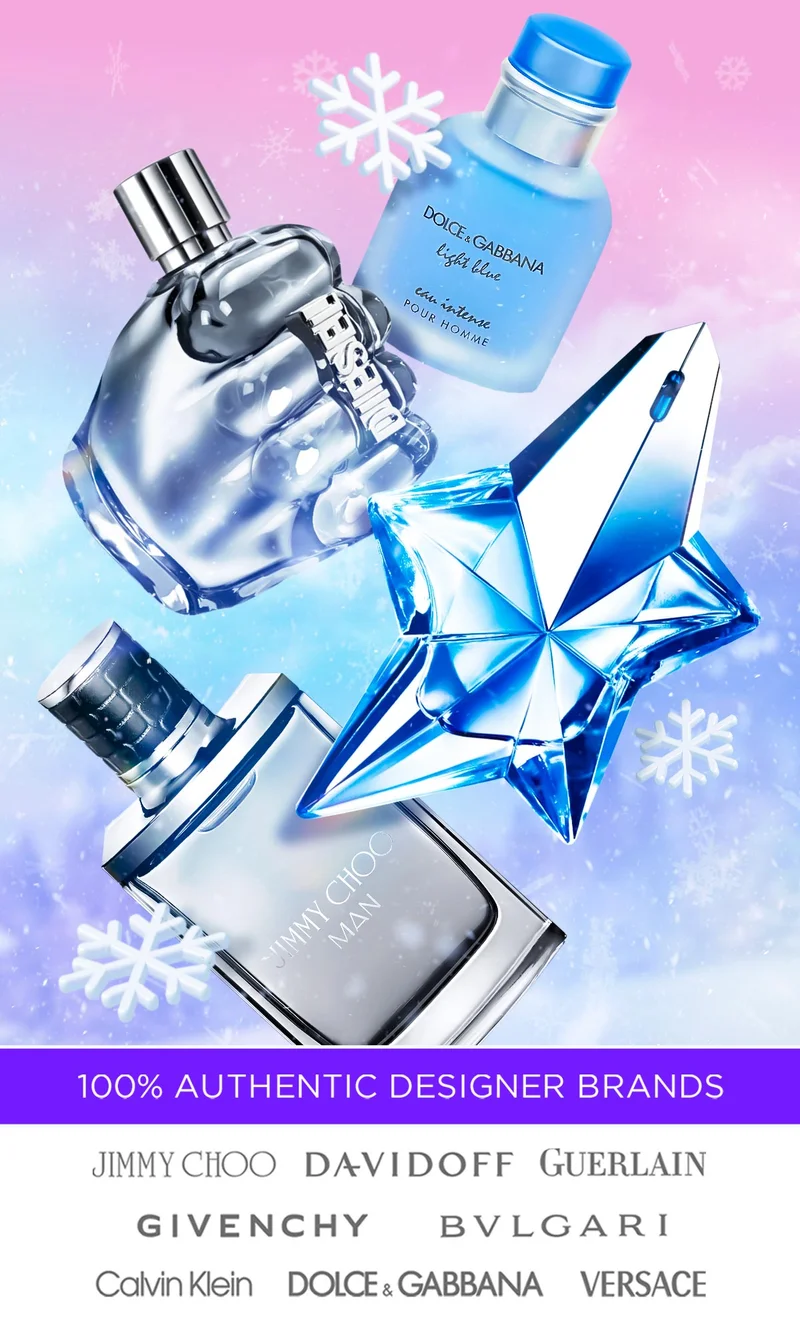 Snow falls with falling prices on top fragrances during winter savings event