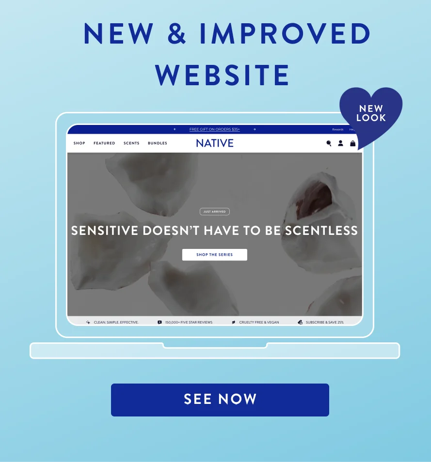 New & Improved Website. New Look. See Now.