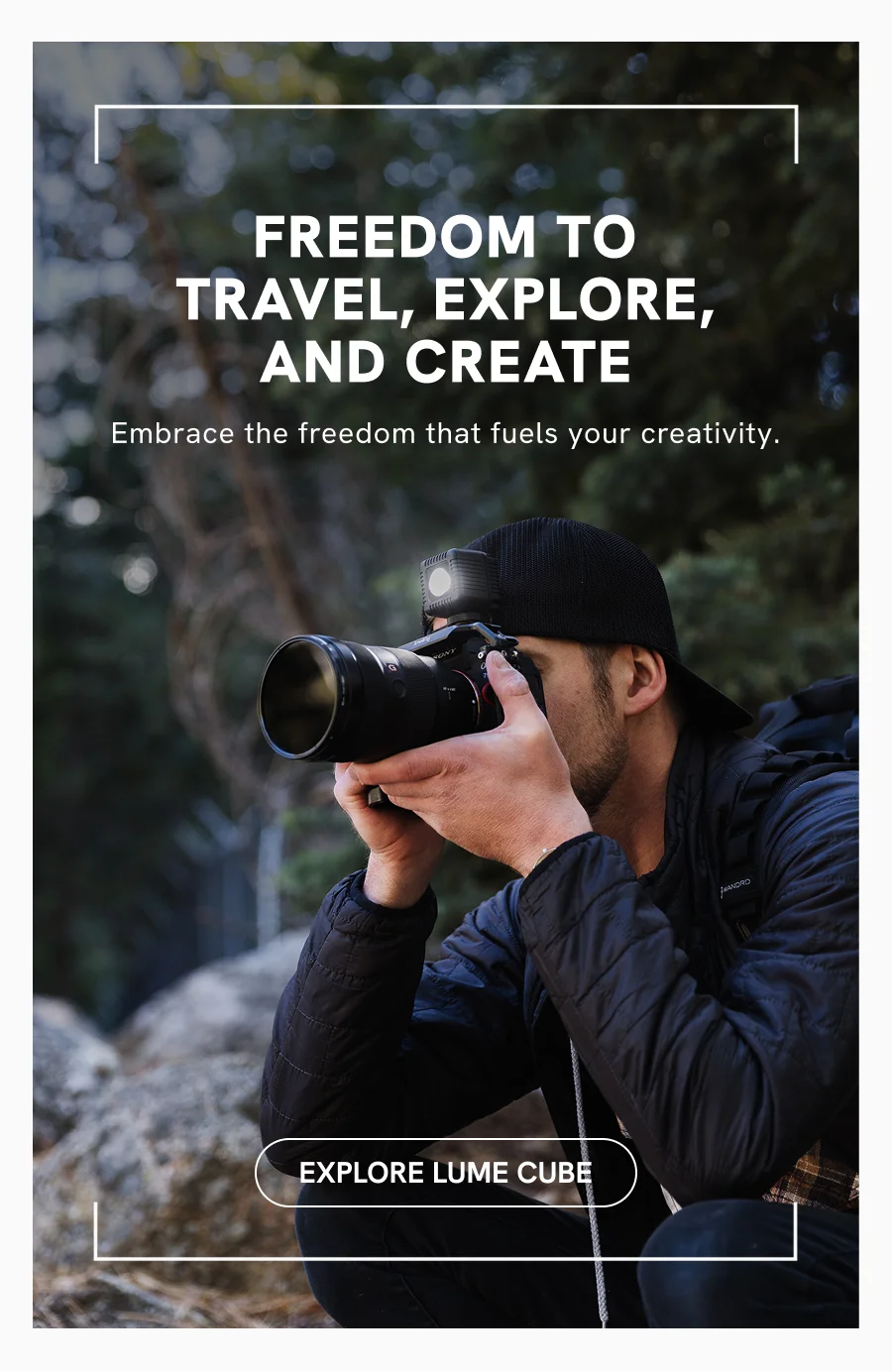 Freedom To Travel, Explore, And Create | Embrace the freedom that fuels your creativity.