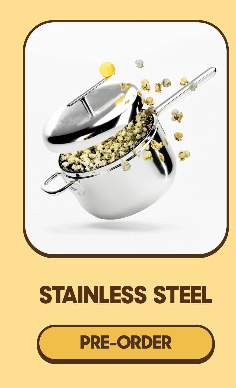 Stainless Steel PRE-ORDER