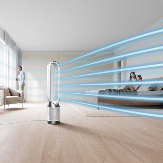 The Dyson purifier range