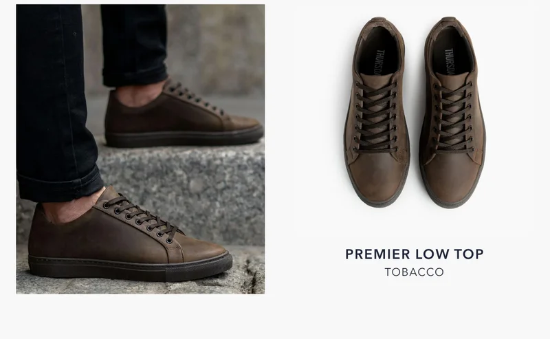 Tobacco Premier Low Top