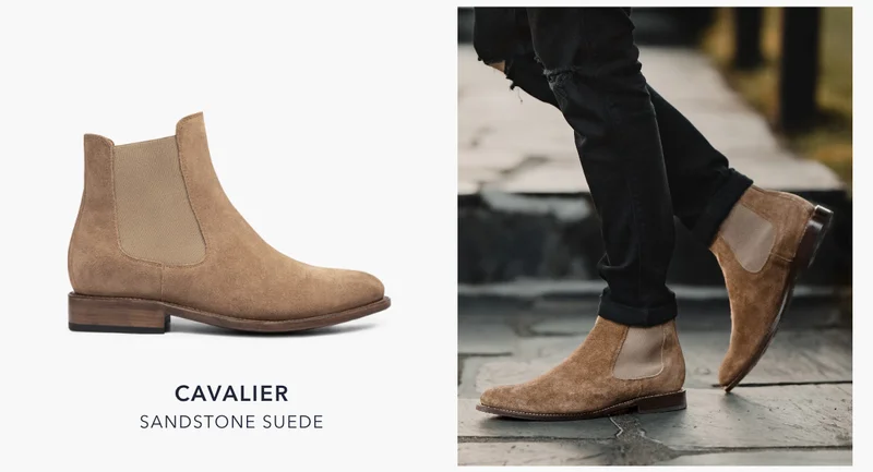The Sandstone Suede Cavalier