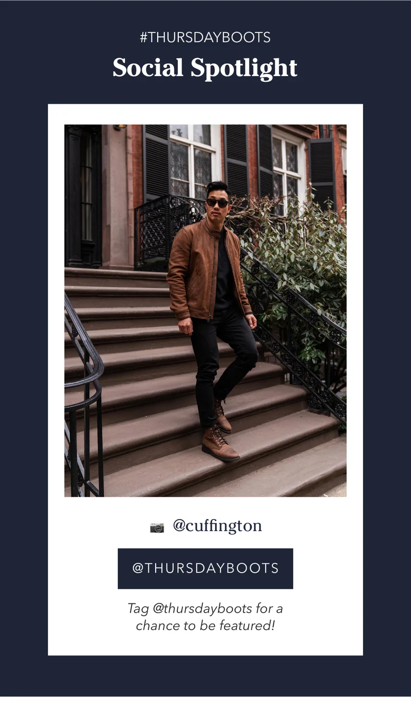 Follow @ThursdayBoots