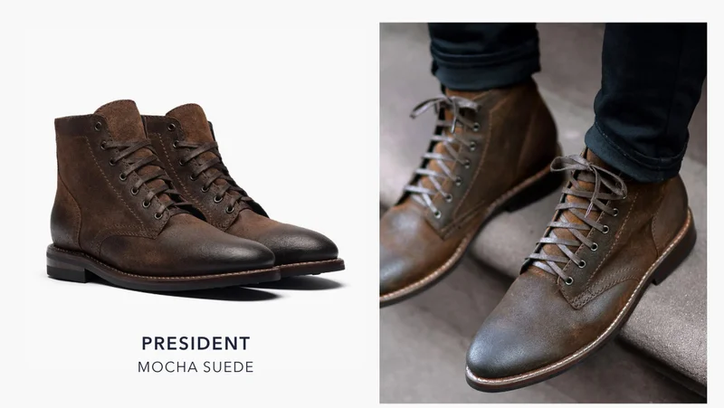 The Mocha Suede President