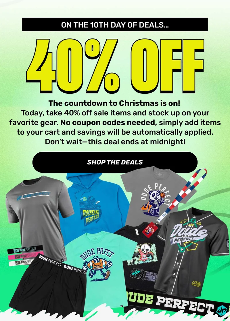 Take an Additional 40% Off Sale Items
