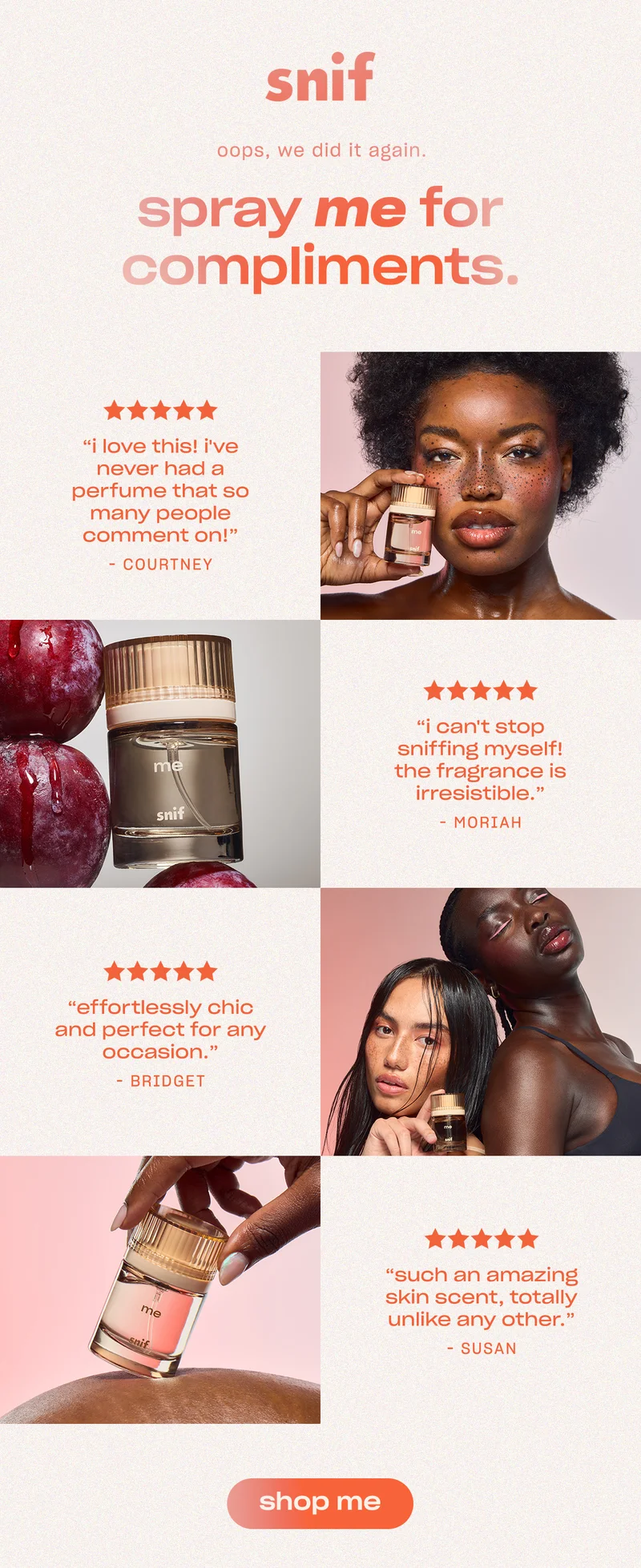 “I love this! I've never had a perfume that so many people comment on!”  - Courtney [shop me]