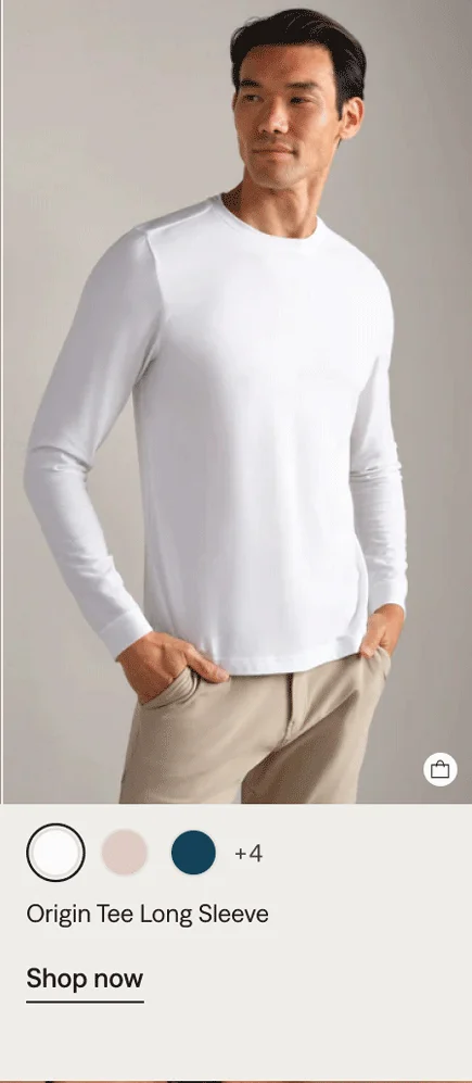 Origin Long Sleeve Tee - Slim