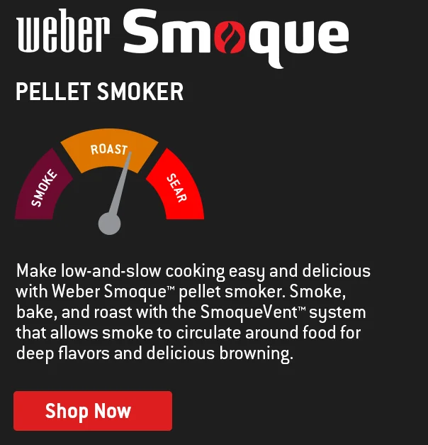 Weber Smoque™ Pellet Smokers​