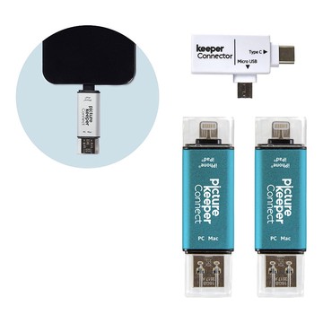Picture Keeper Connect Smartphone Photo Saver 16GB - Set of 2