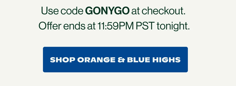 SHOP ORANGE & BLUE HIGHS