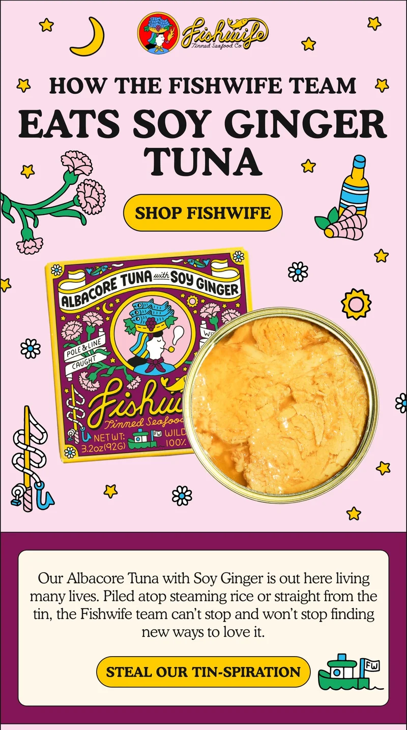 soy ginger tuna