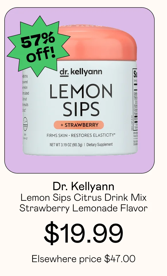 Lemon Sips Citrus Drink Mix – Strawberry Lemonade Flavor