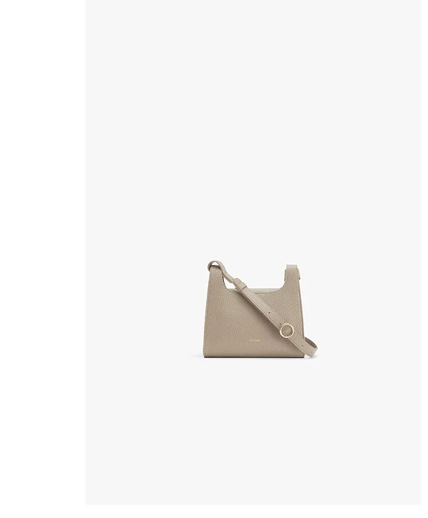 Mini Double Loop Bag Stone