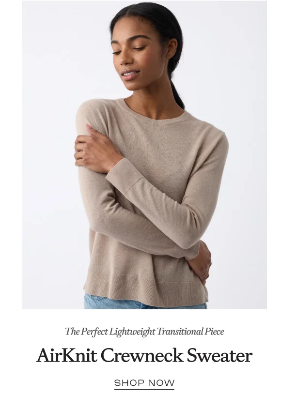 AirKnit Crewneck Sweater - Shop Now