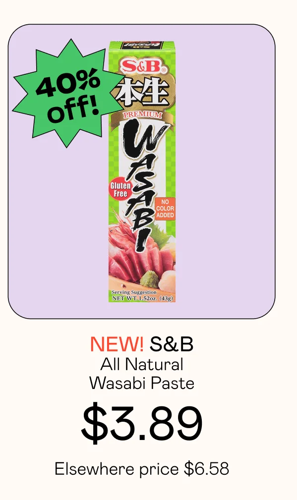 All Natural Wasabi Paste
