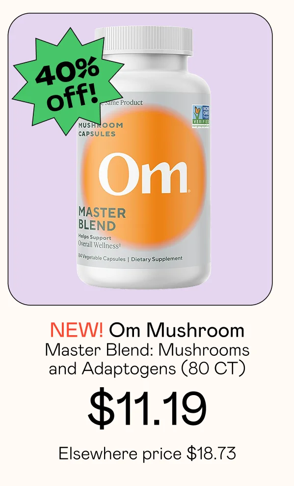 Master Blend: Mushrooms And Adaptogens (80 CT)