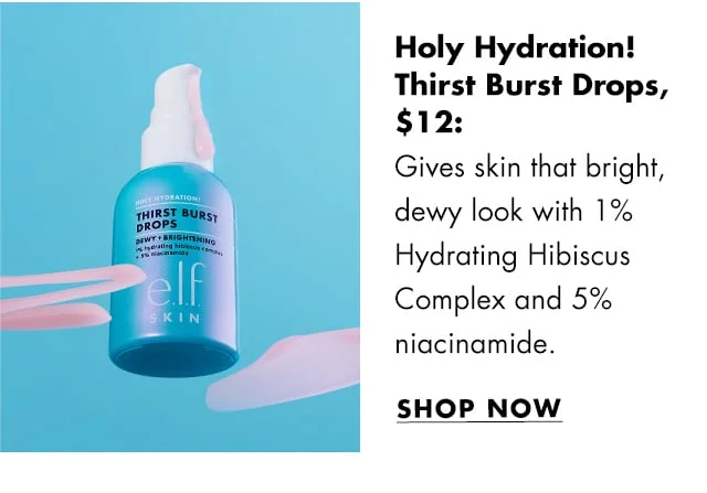 Holy Hydration! Thirst Burst Drops