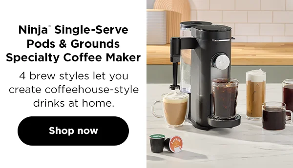 Ninja® Single-Serve Pods & Grounds Specialty Coffee Maker