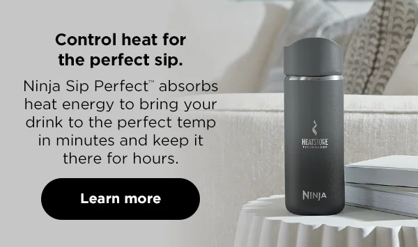 Control heat for the perfect sip.