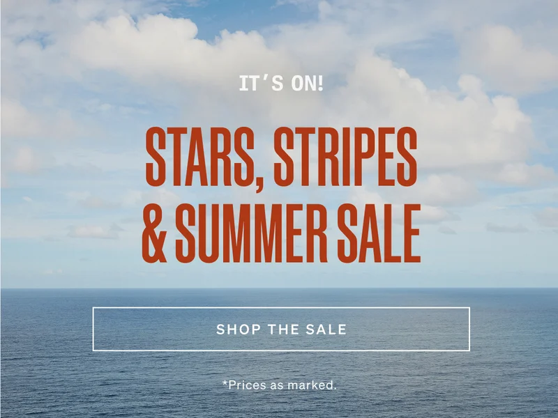 Stars, Stripes & Summer Sale