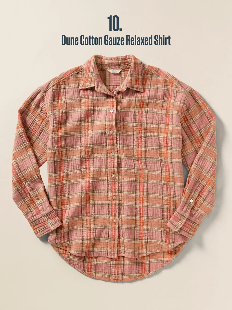 Dune Cotton Gauze Relaxed Shirt
