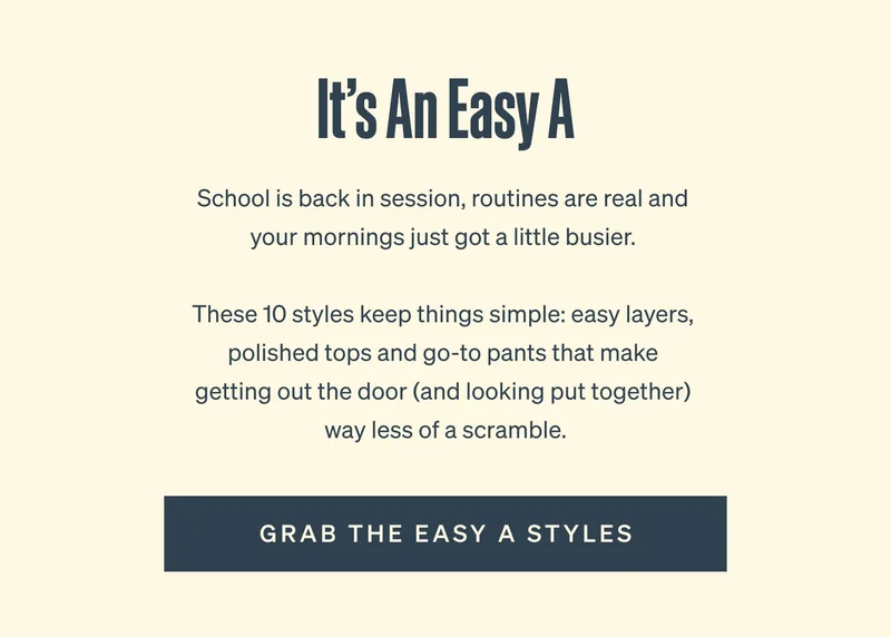 Back-To-School Styles