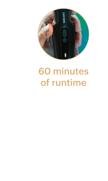 60 minutes of runtime