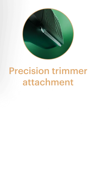 Precision trimmer attachment