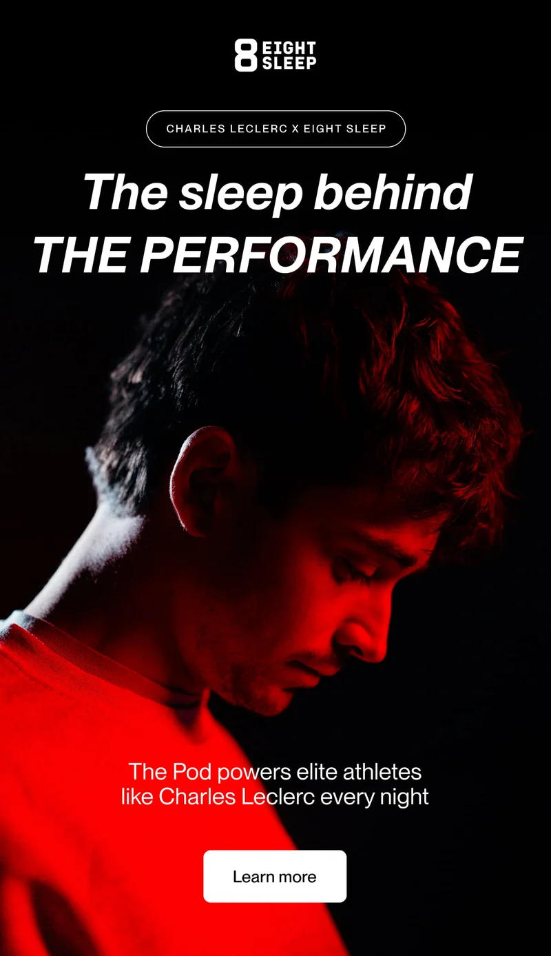 Charles Leclerc X Eight Sleep | The sleep behind the performance
