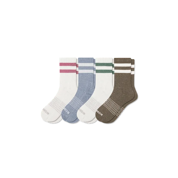 Women's Vintage Stripes Half Calf Sock 4-Pack