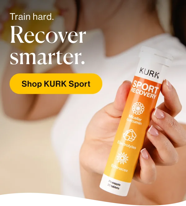 Train hard. Recover smarter. SHOP KURK Sport