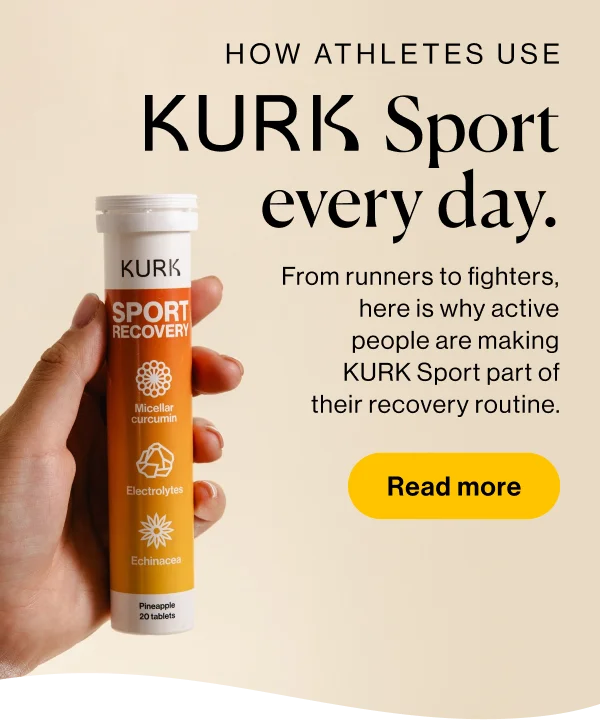 How athletes use KURK Sport every day. Read more.